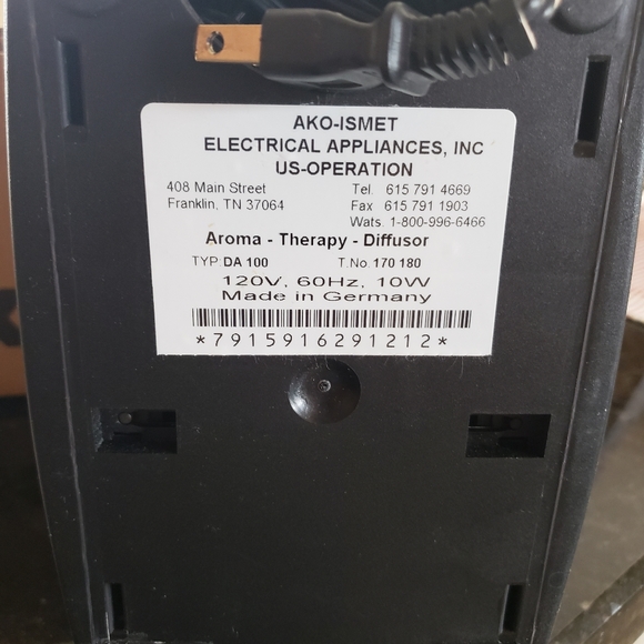 AKO Aroma therapy diffuser, black - Picture 5 of 9